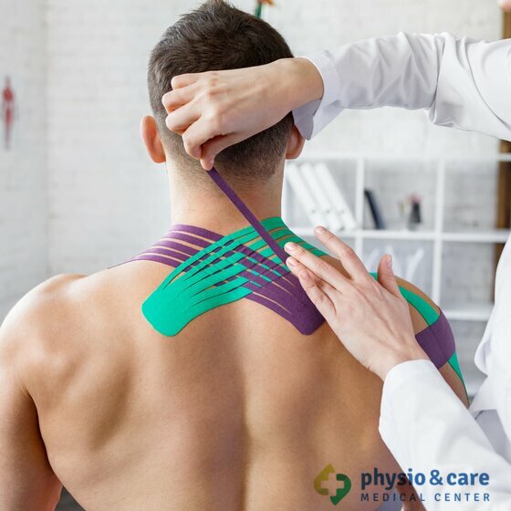 Kinesio taping od fyzioterapeuta